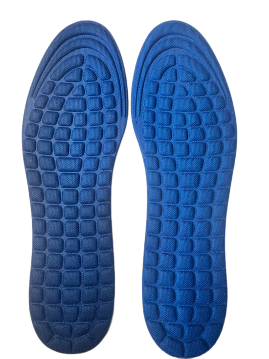 Zilie apavu ieliktņi ar masāžas efektu