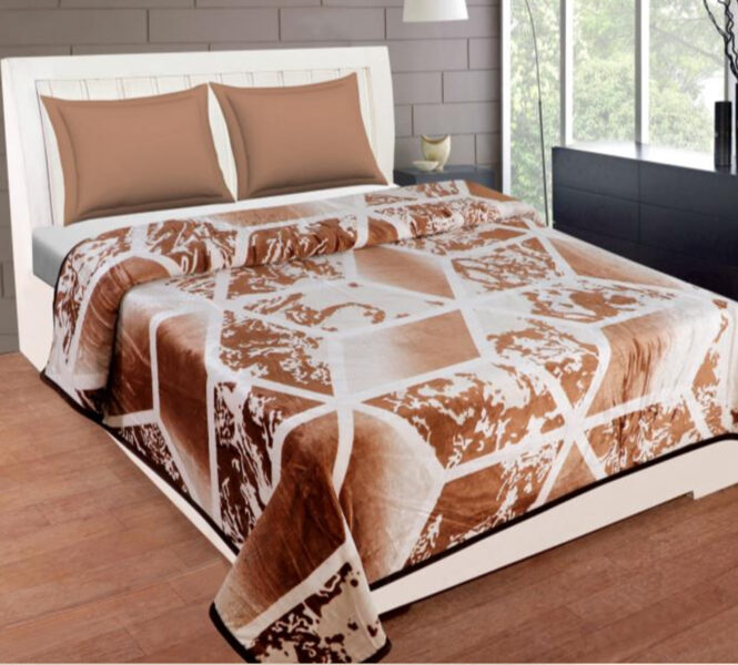 Sarla Shahi Beige Marble pleds 165x225 cm